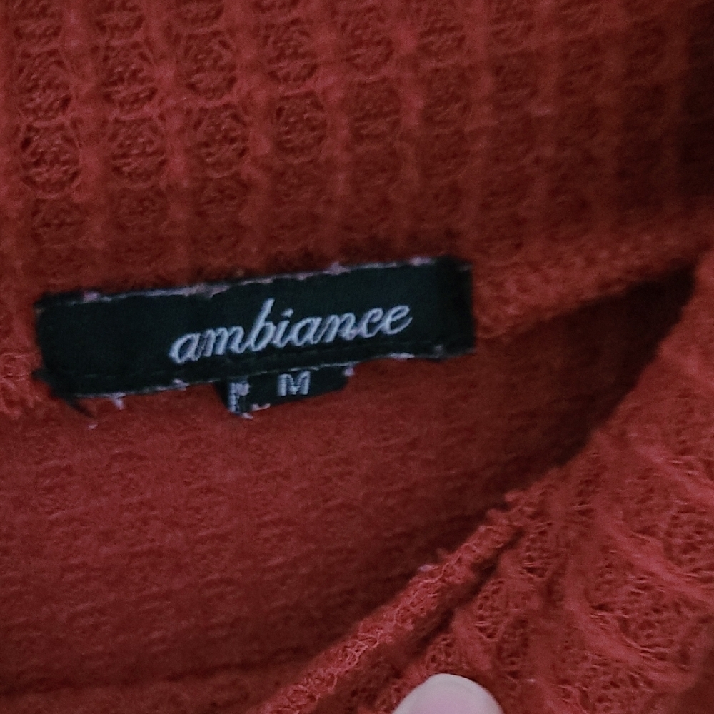 Women's Rust Sweater - Picture 3 of 3